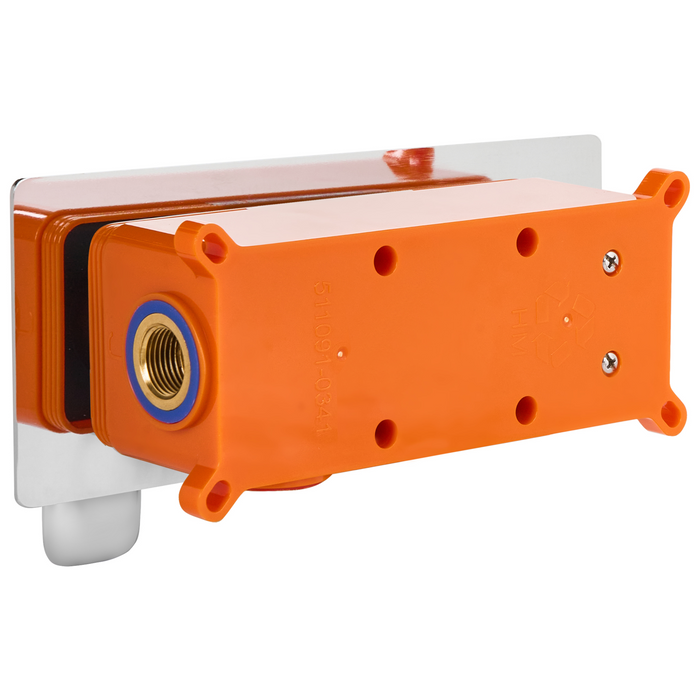 Beliani - DICHATO - Wandgemonteerde mengkraan - Zilver - Messing