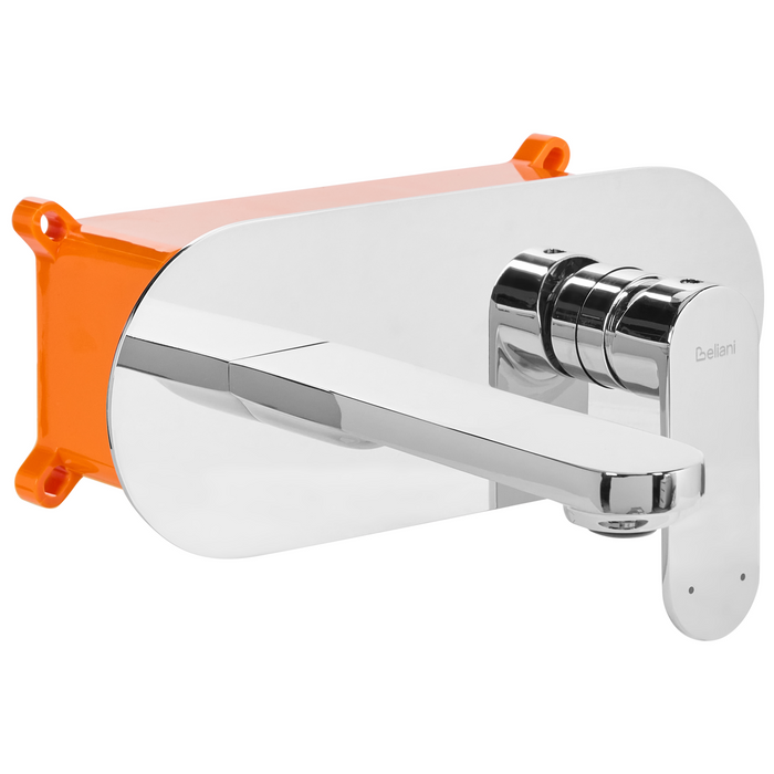 Beliani - CHAPALA - Wandgemonteerde mengkraan - Zilver - Messing