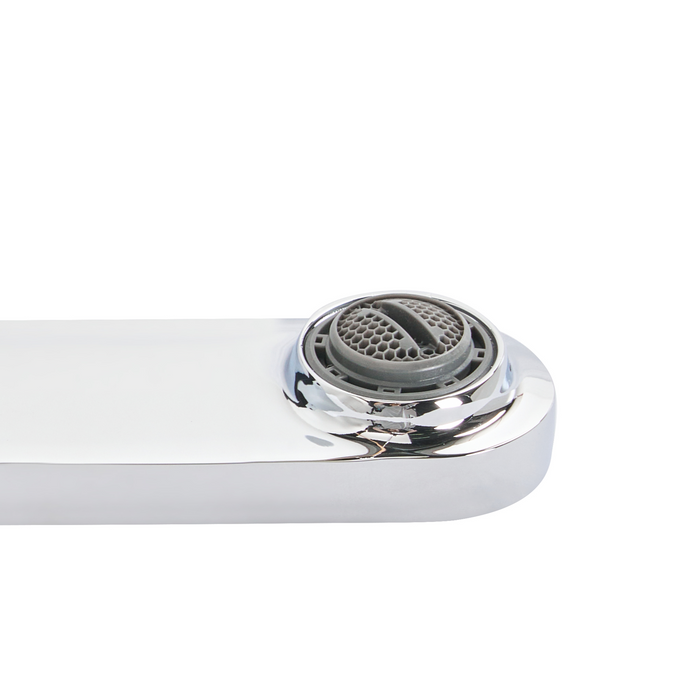 Beliani - CHAPALA - Wandgemonteerde mengkraan - Zilver - Messing