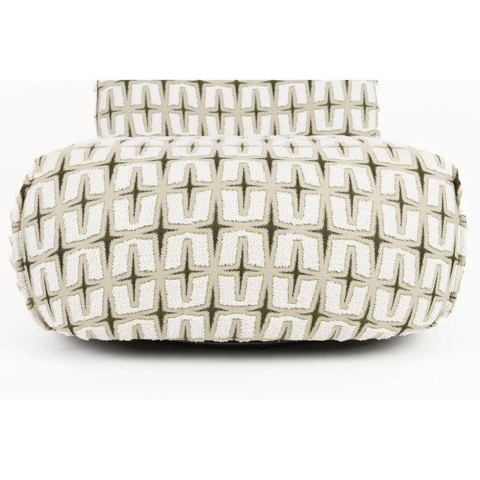 Bold Monkey Ritz Fauteuil Beige Groen