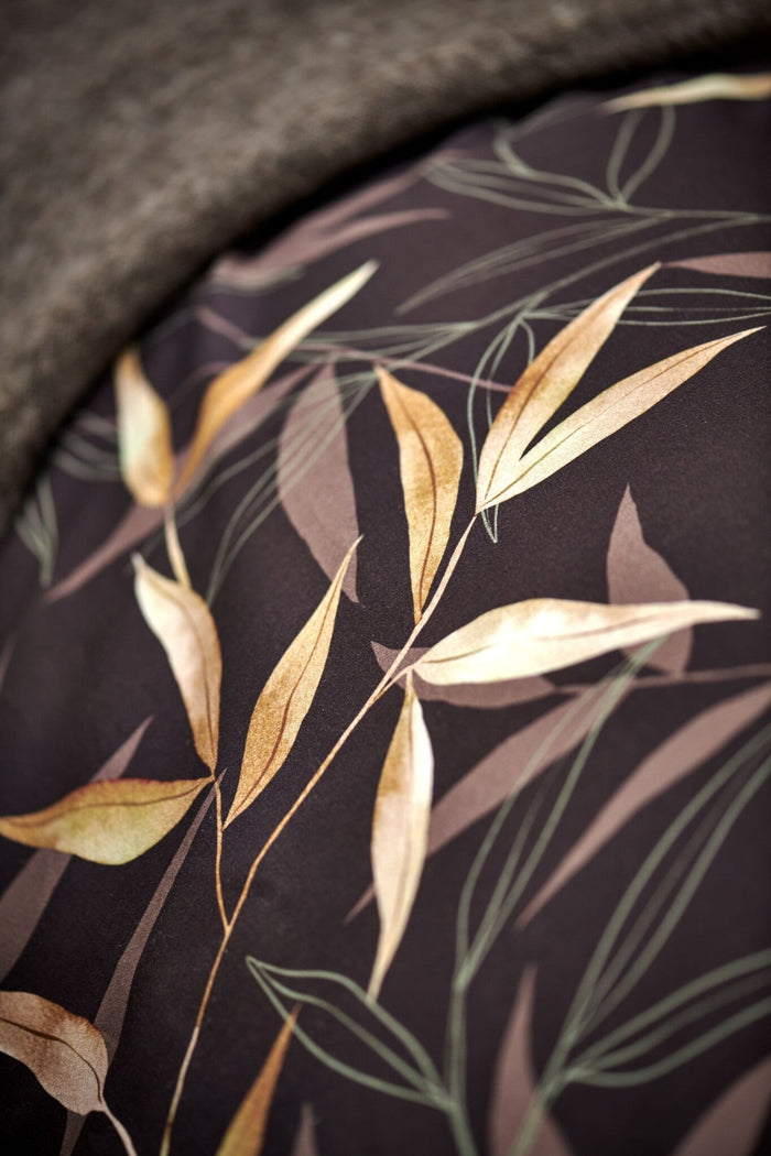 Zen Garden Dekbedovertrek Dark Chocolate | 140 x 200|220 cm | Bruin