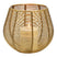 SVJ Kandelaar Lantaarn - 16x16x16 cm - Metaal - Goud