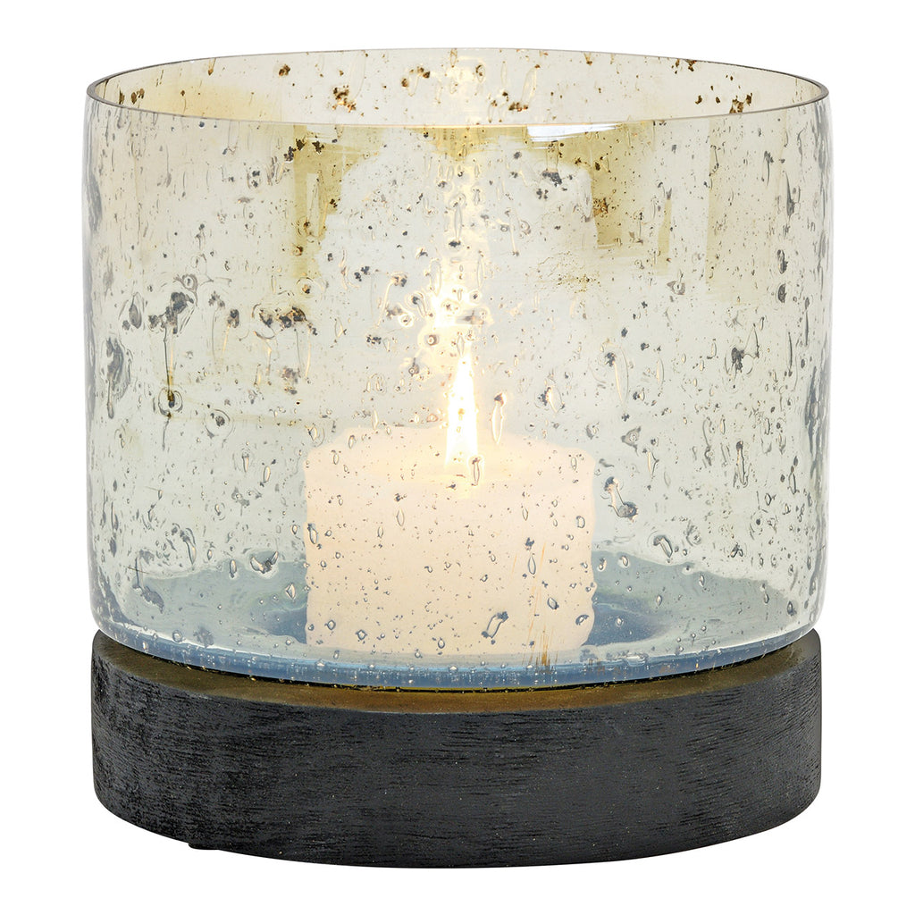 SVJ Kandelaar Lantaarn - 17x17x17 cm - Glas - Transparant