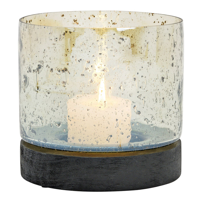 SVJ Kandelaar Lantaarn - 17x17x17 cm - Glas - Transparant