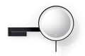 Linea Led Make Up Spiegel Wand | Zwart | Staal