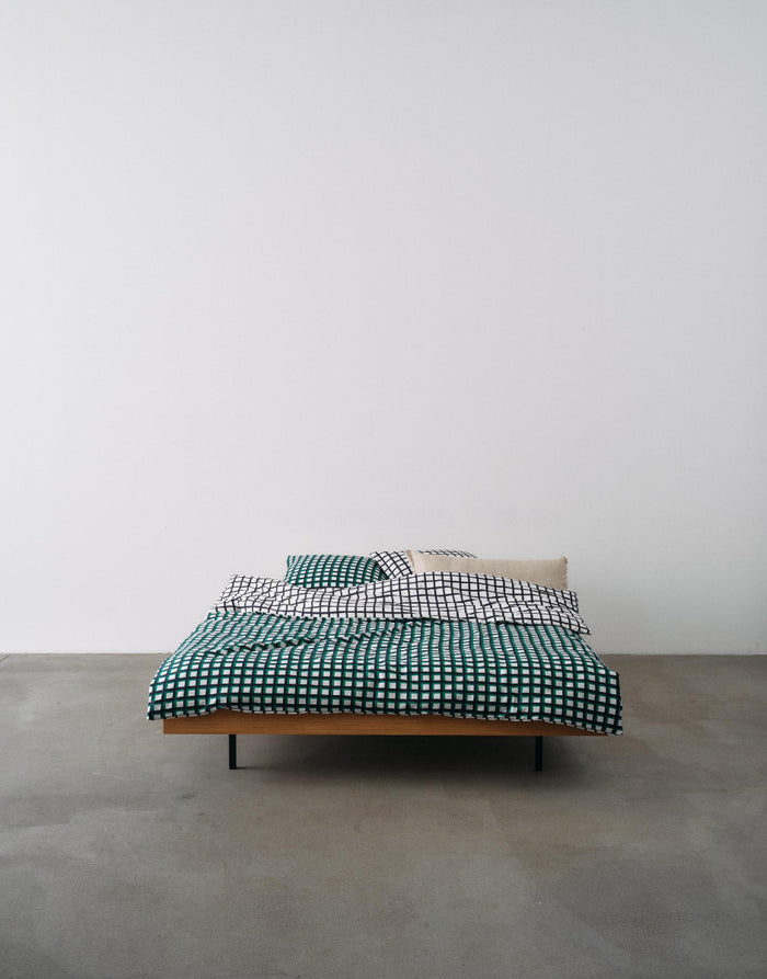 Marc O'Polo Dekbedovertrek Katoen Satijn Karie - dark navy