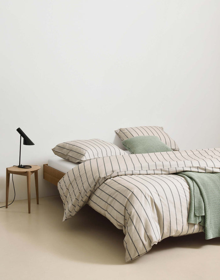 Marc O'Polo Dekbedovertrek Hennep Tencel Torsken - oatmeal