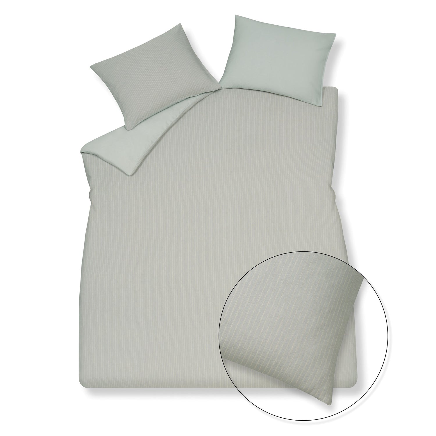 Pure 86 Dekbedovertrek Pearl Blue | 200 x 200|220 cm | Blauw