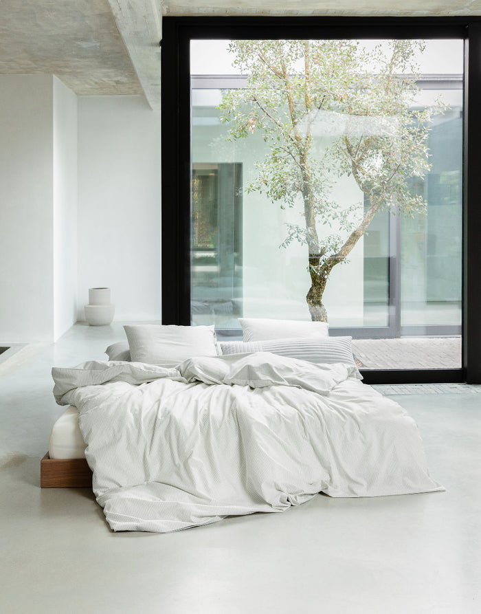 Marc O'Polo Dekbedovertrek Cotton Blended Skei - light grey