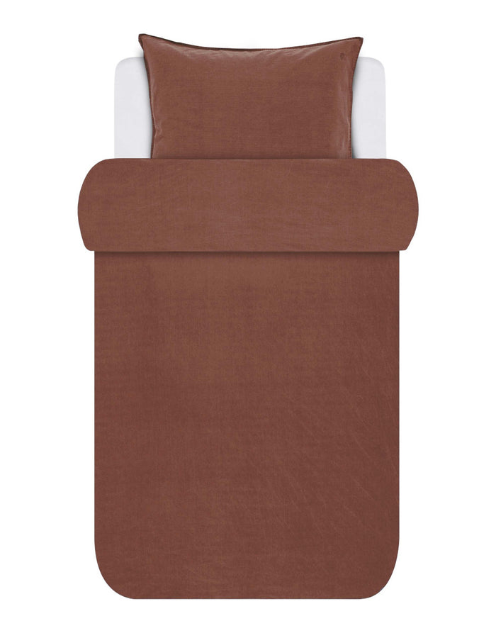 Marc O'Polo Dekbedovertrek Katoen Renforcé Senja - warm earth