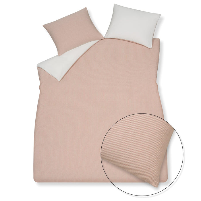 Pure 89 Dekbedovertrek Sepia Pink | 140 x 200|220 cm | Beige | Roze
