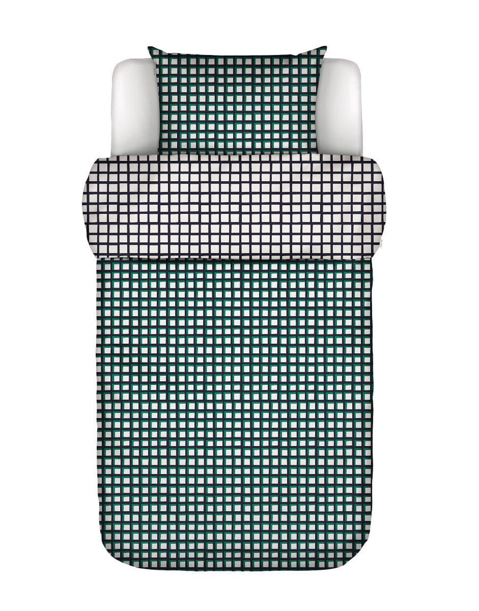 Marc O'Polo Dekbedovertrek Katoen Satijn Karie - dark navy