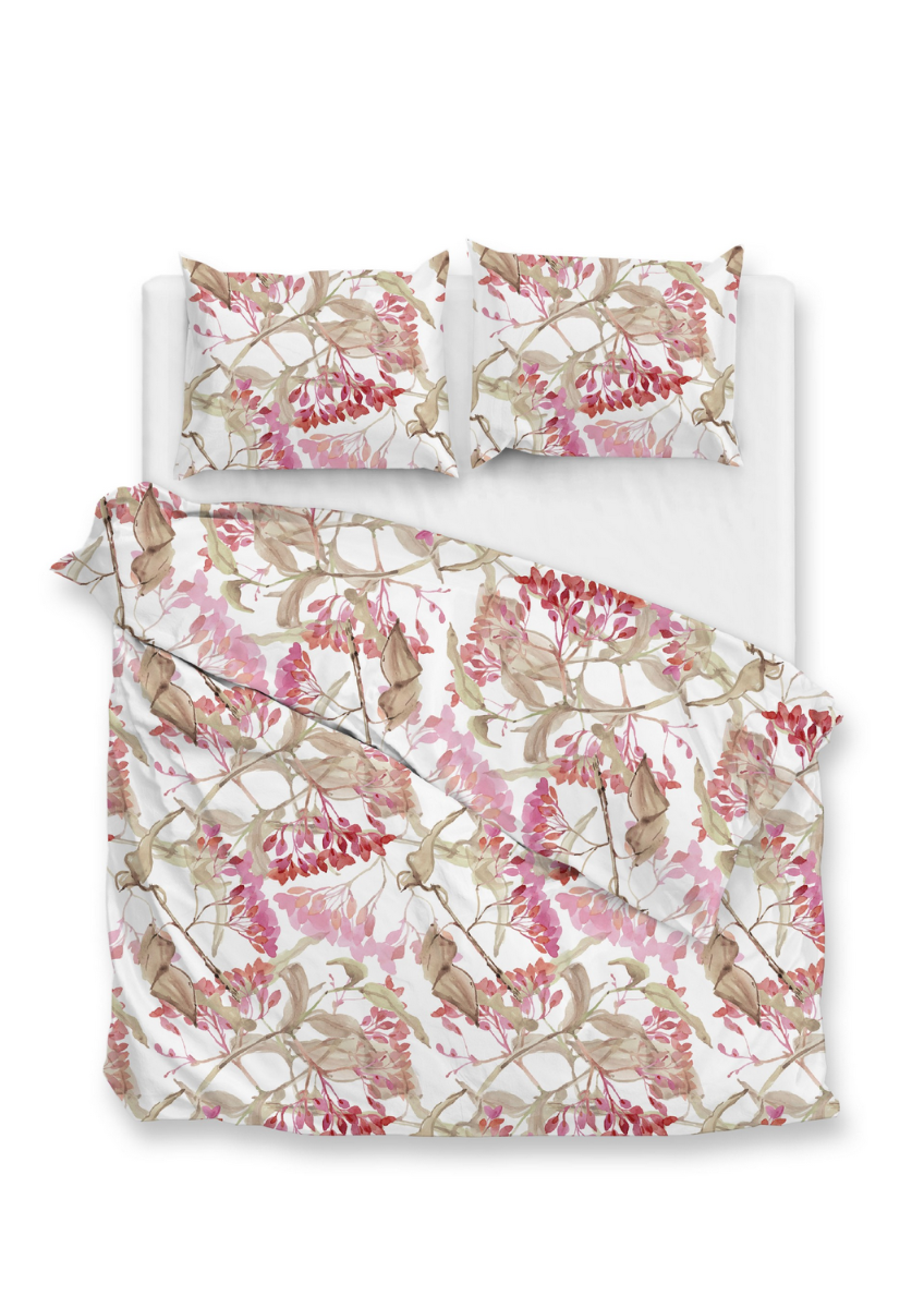 Zo Home Dekbedovertrekset Katoen Satijn Dario - white