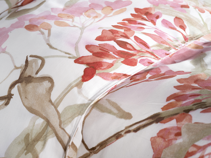 Zo Home Dekbedovertrekset Katoen Satijn Dario - white