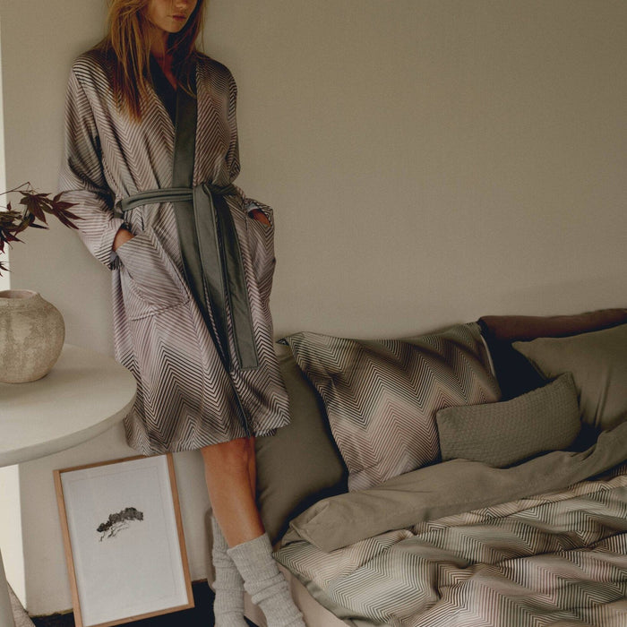 Pure 84 Dekbedovertrek Thyme | 240 x 200|220 cm | Groen | Satijnkatoen