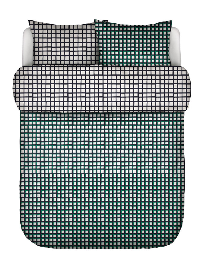 Marc O'Polo Dekbedovertrek Katoen Satijn Karie - dark navy