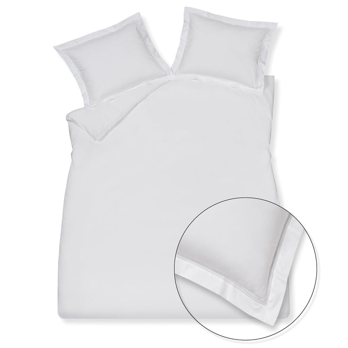 Purity Ravello Dekbedovertrek | 200 x 200|220 cm | Wit | Katoen