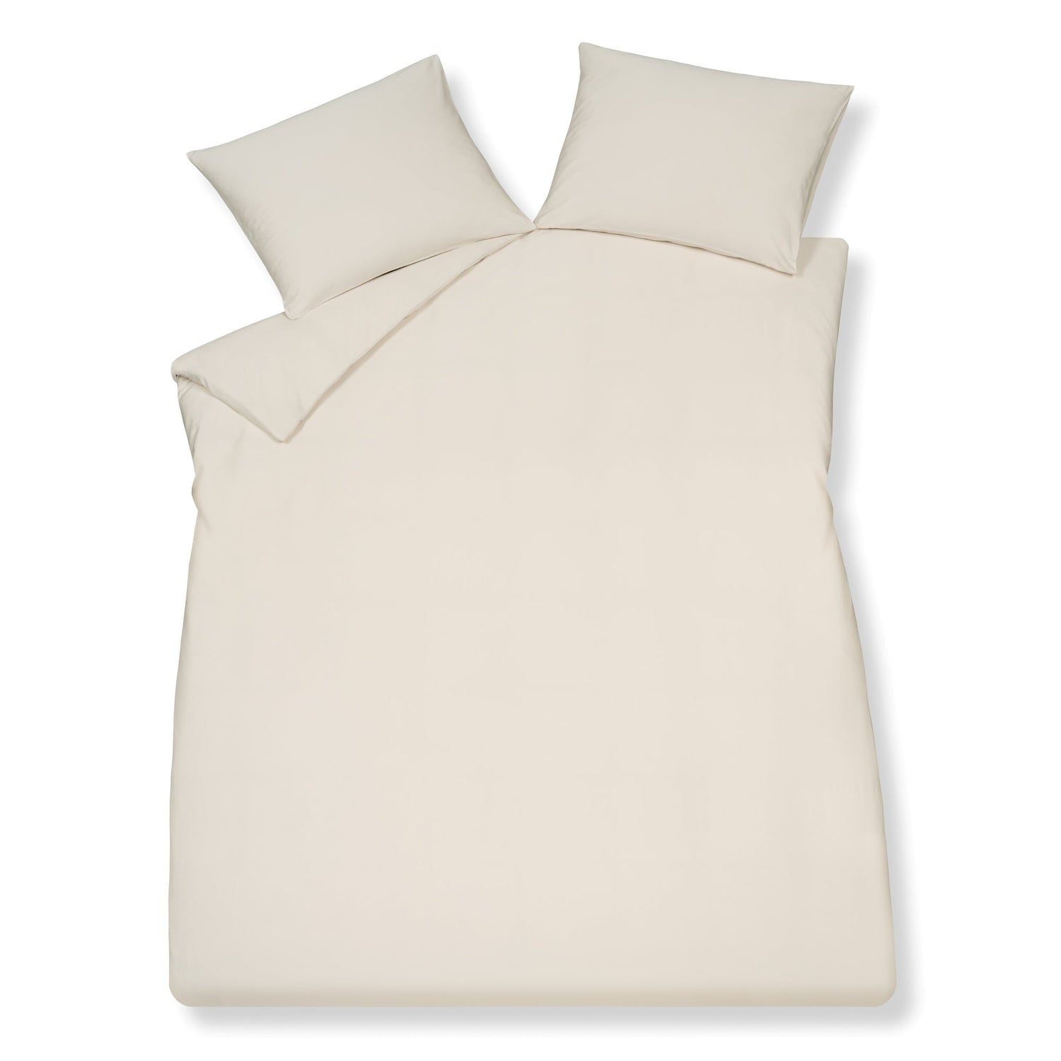 Pure 84 Dekbedovertrek Cream Tan | 240 x 200|220 cm | Ivoor | Beige