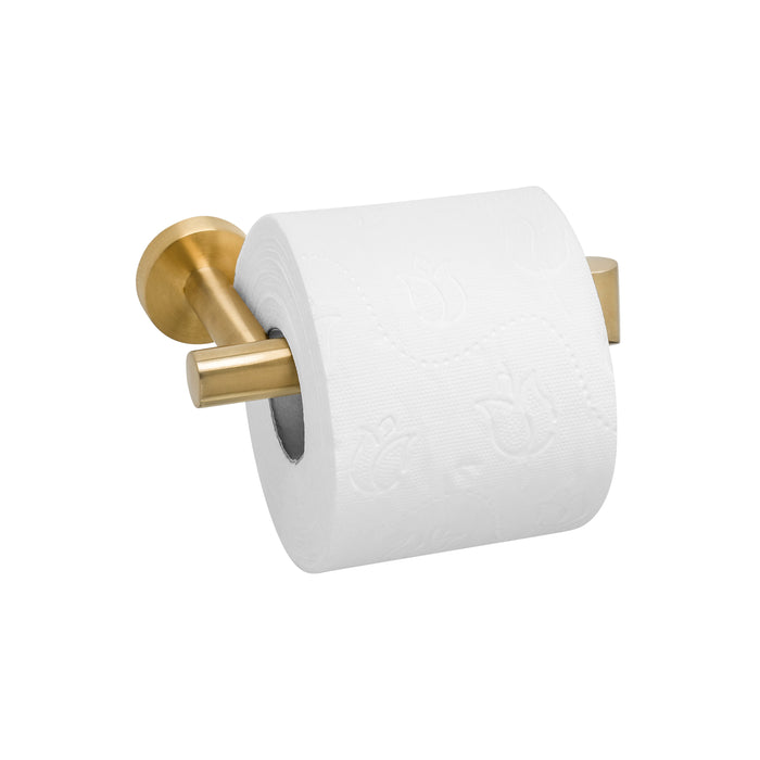 XIVADA Toiletrolhouder Mano - Inclusief schroefset - Rvs - Goud