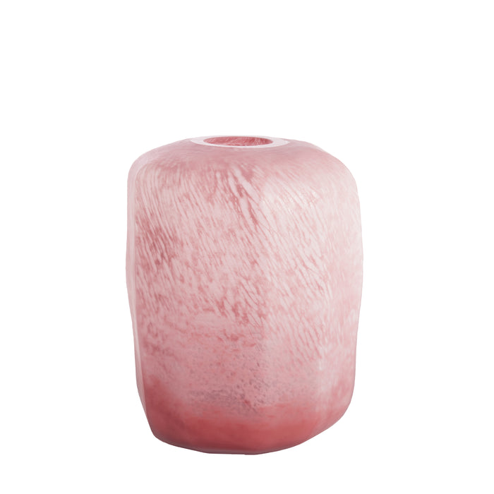 Light&living Vaas Ø33x42 cm PACENGO glas koraal-licht roze