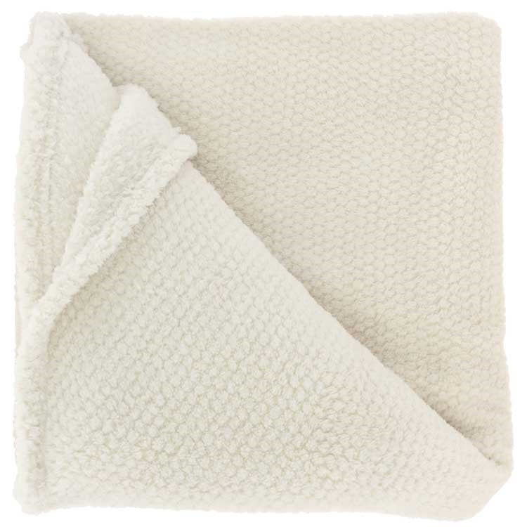 Unique Living - Plaid Sep - 150x200cm - Dove White