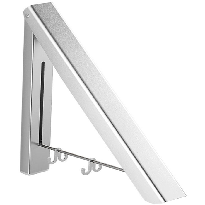 XIVADA Droogrek Lici - Inklapbaar - Aluminium - Droogrek muur - Zilver
