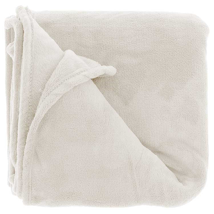 Unique Living - Plaid Claudi - 130x160cm - Dove White