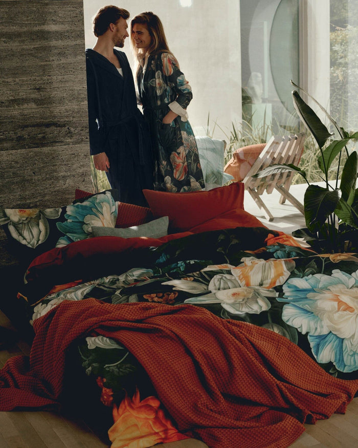 Wonder Night Dekbedovertrek Blue Ink | 200 x 200|220 cm | Blauw