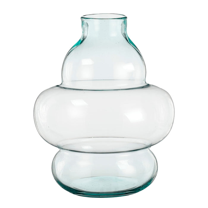 Mica Decorations Vaas Emilia - 29x29x40 cm - Glas - Transparant