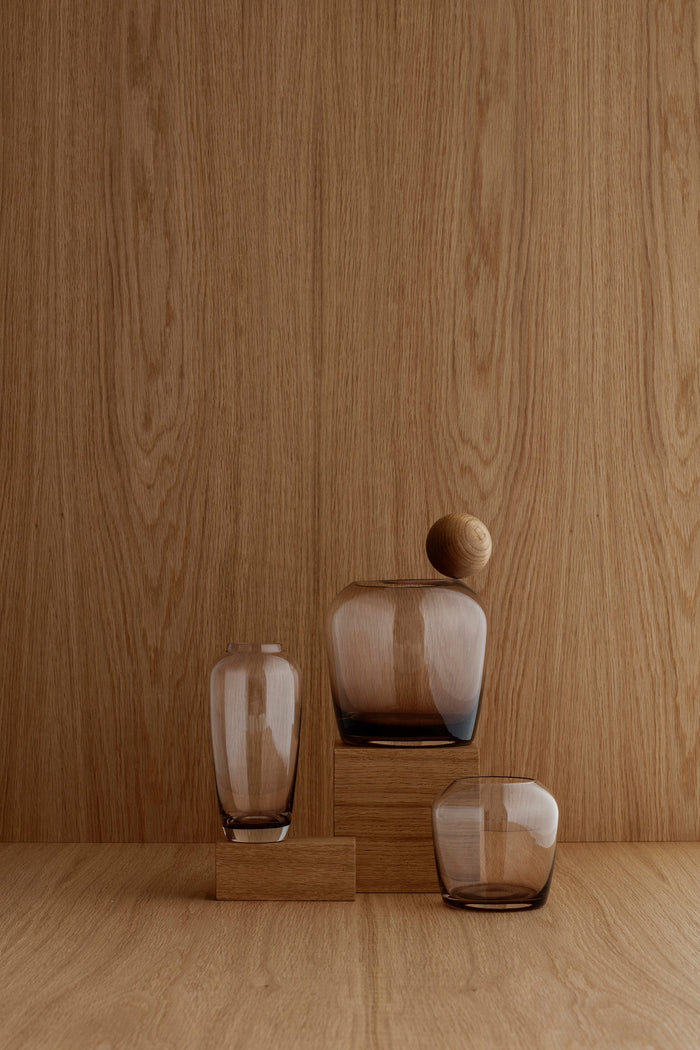 Leta Vaas Small Smoke | Zwart