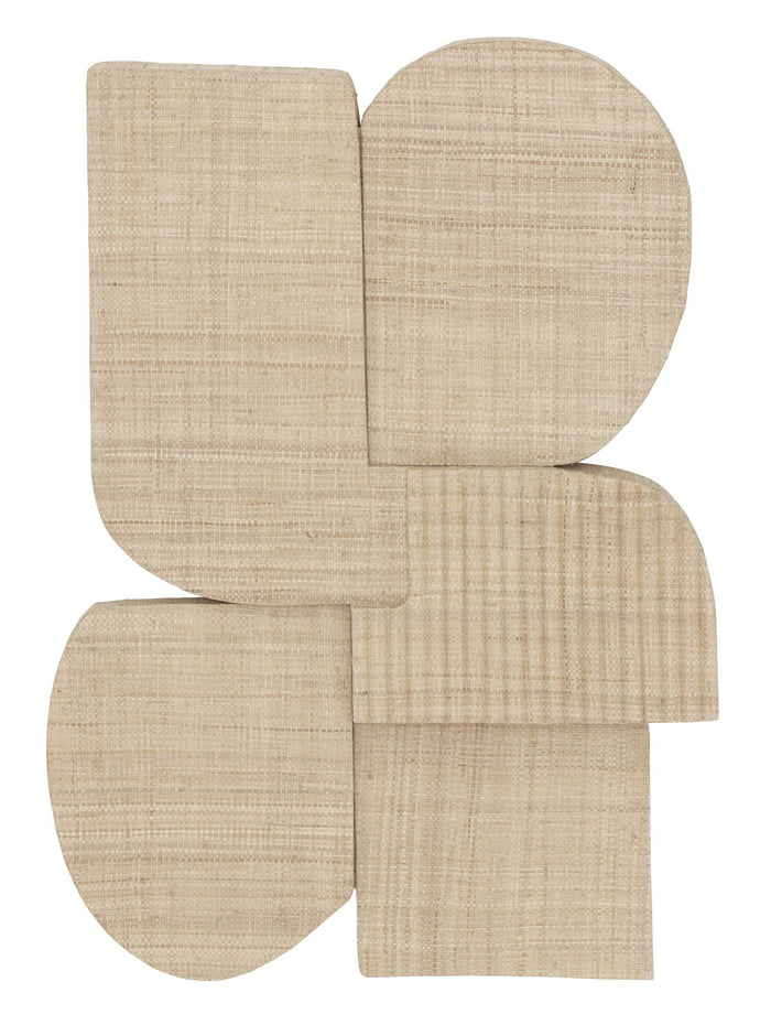 MUST Living Wall panel Tucker,90x60x8 cm, woven palm