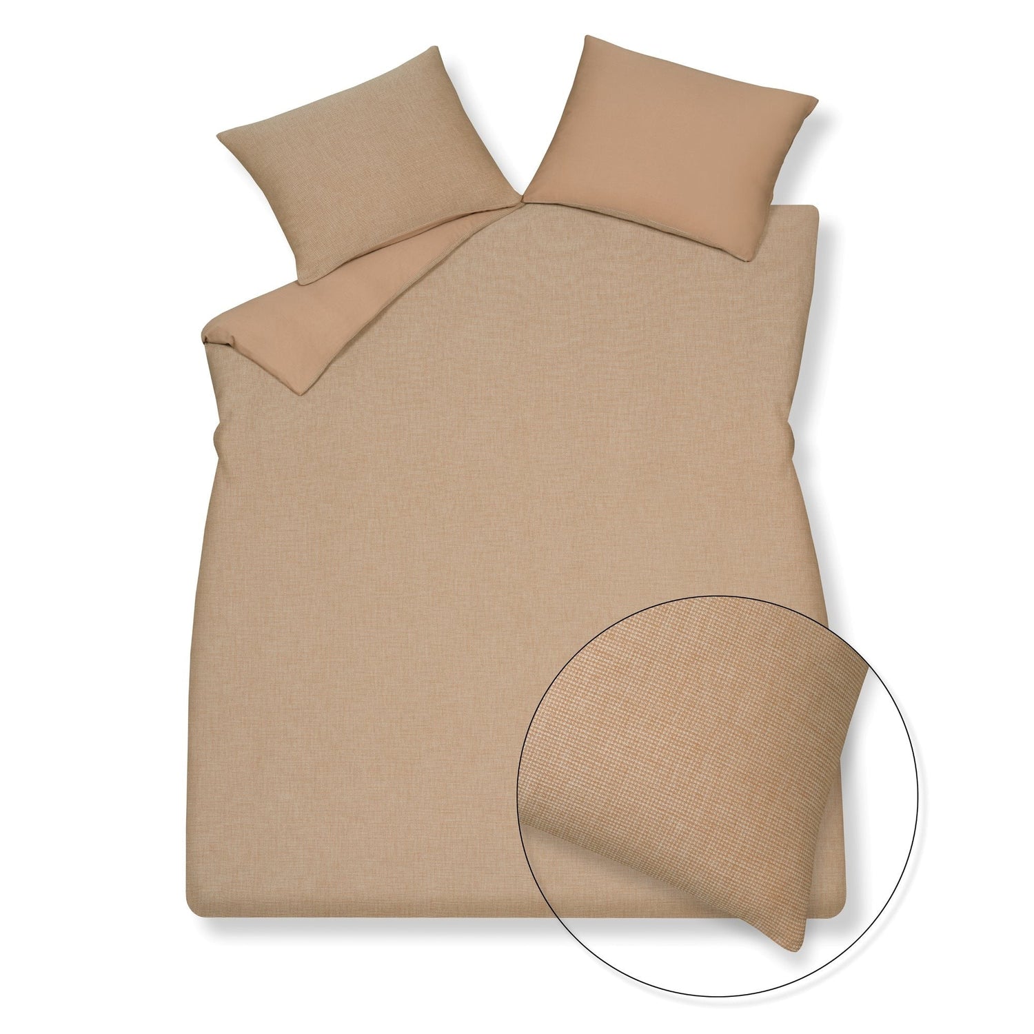 Pure 85 Dekbedovertrek Praline | 140 x 200|220 cm | Bruin