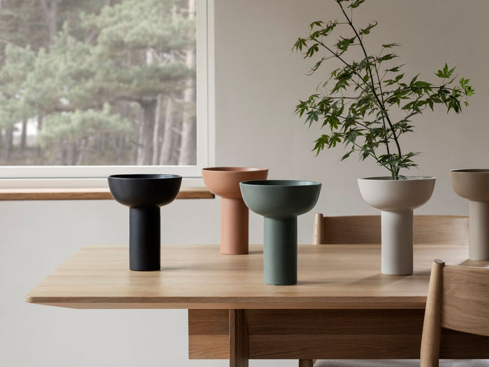 Miyabi Vaas Agave Green Hoog | Groen