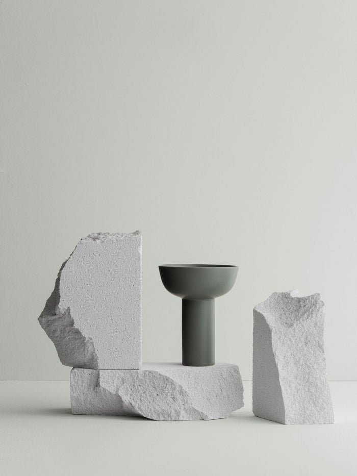 Miyabi Vaas Agave Green Hoog | Groen