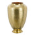 Mica Decorations Vaas Randy - 32x32x46 cm - Aluminium - Goud