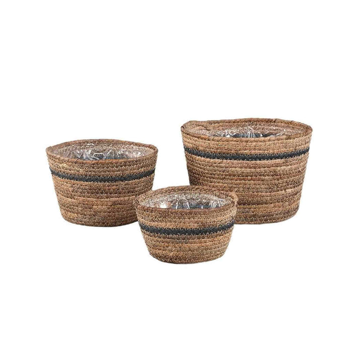 PTMD Mand Takeea - 26x26x20 cm - Gras - Naturel