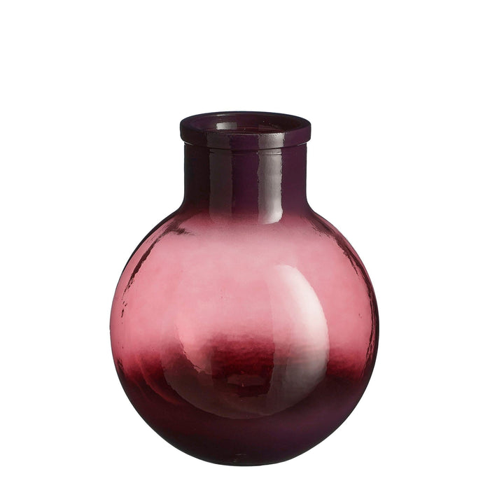 Mica Decorations Vaas Bolero - 24x24x31 cm - Glas - Terra