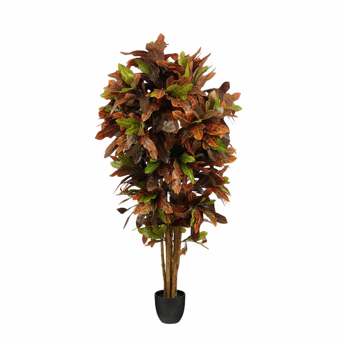 Mica Decorations Kunstboom Croton - 70x70x150 cm - Polyester - Groen
