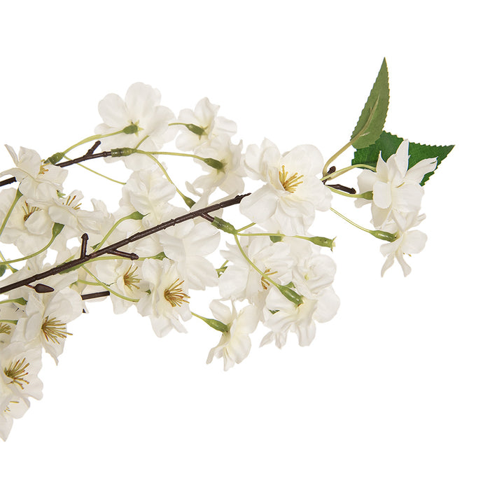 Clayre & Eef Kunst Kersenbloesem 250 cm Groen Wit Kunststof