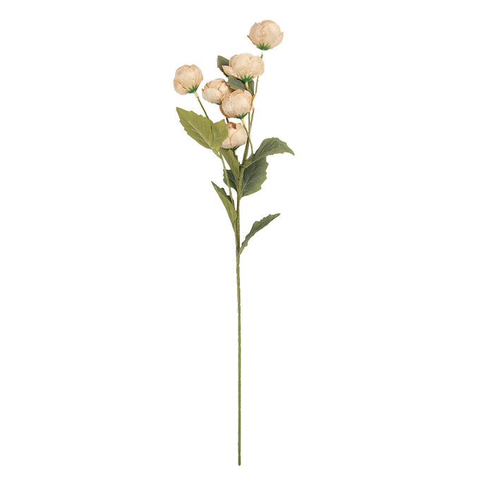 Clayre & Eef Kunstbloem 10x10x63 cm Geel Kunststof