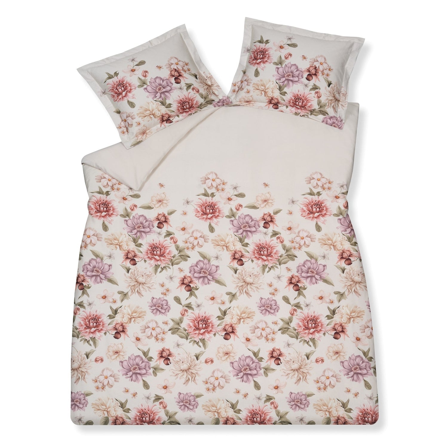 Harmony Dekbedovertrek Cream Tan | 240 x 200|220 cm | Ivoor | Beige