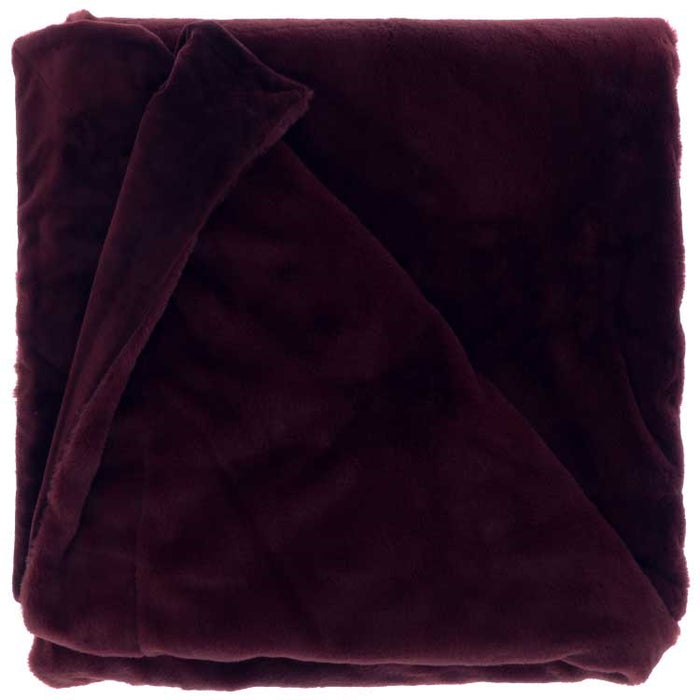 Unique Living - Plaid Klaas - 150x200cm - Dark Purple