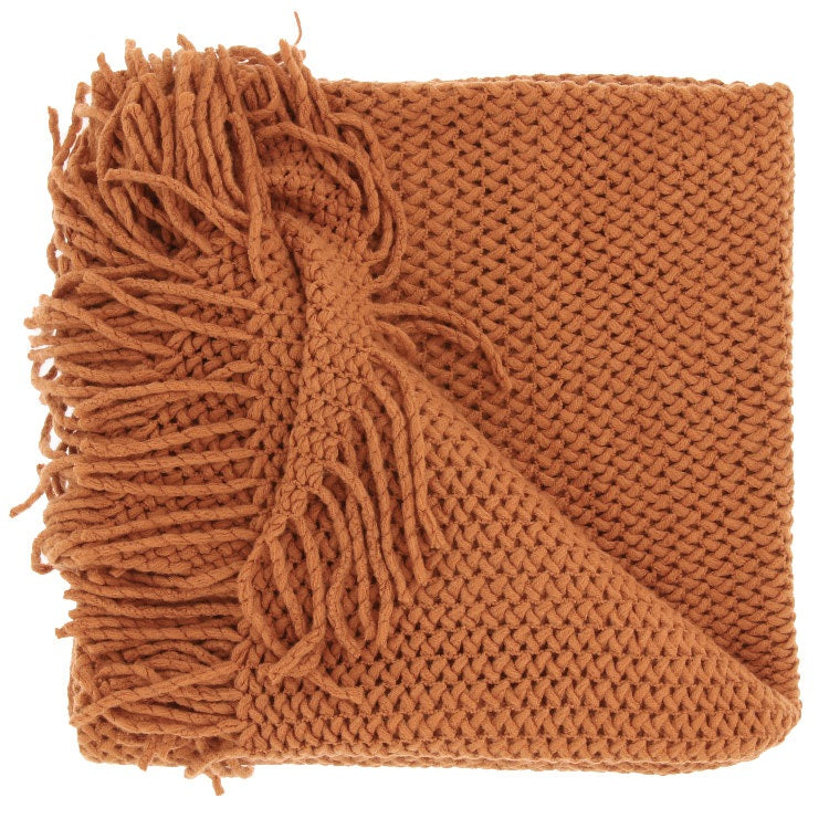 Unique Living - Plaid Kos - 127x152cm - Terra