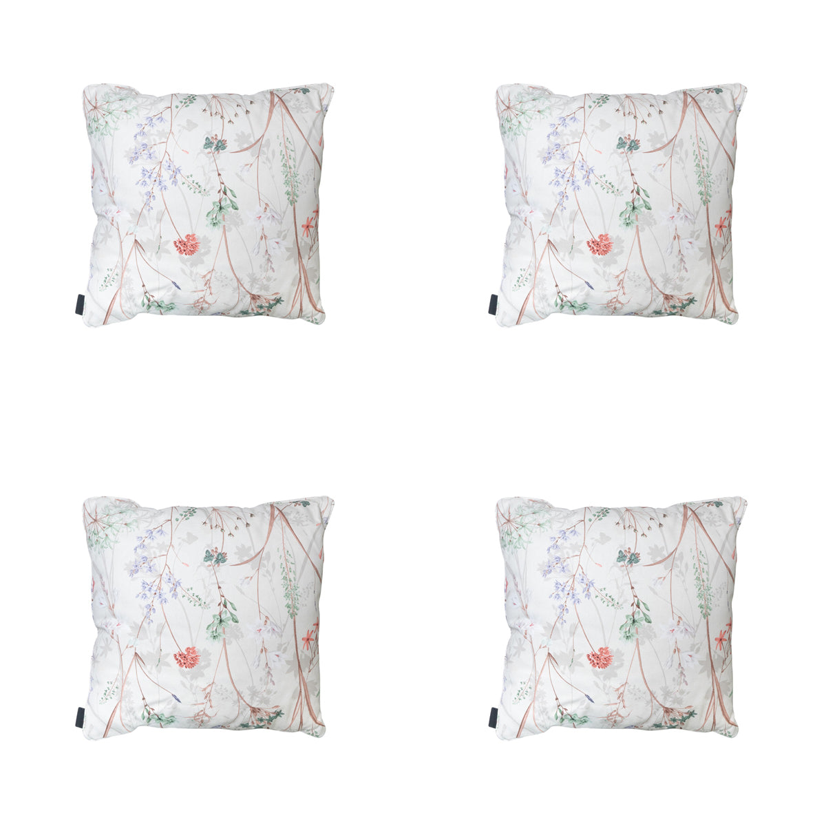 Madison - Sierkussen Donna natural canvas eco - Ca. 50x50 cm - Set van 4