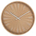 Gabriël Wandklok Ø 31x5 cm Beige Kunststof