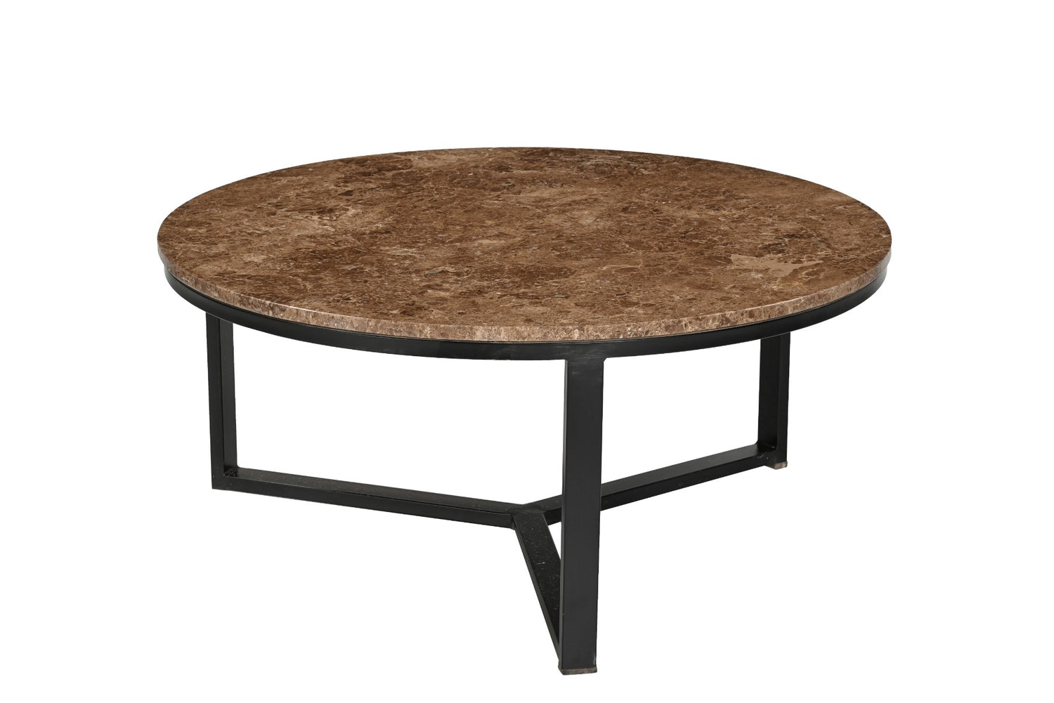 Livingfurn - Salontafel Senna Emperador 80cm - Marmer