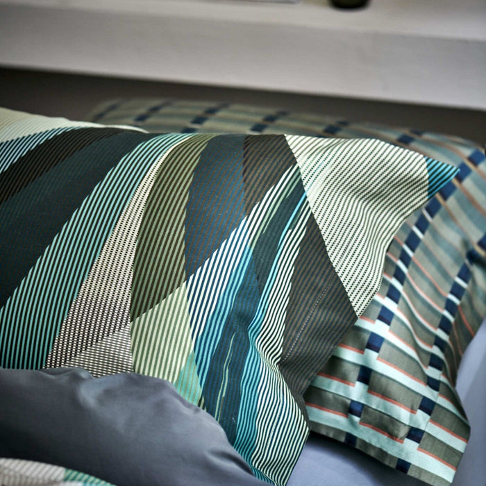 Celestial Dekbedovertrek | 200 x 200|220 cm | Groen | Blauw