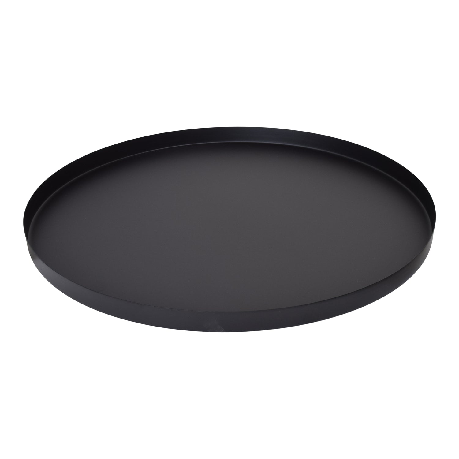 LOFT42 Brew Metalen rond Dienblad – Zwart – 60x60
