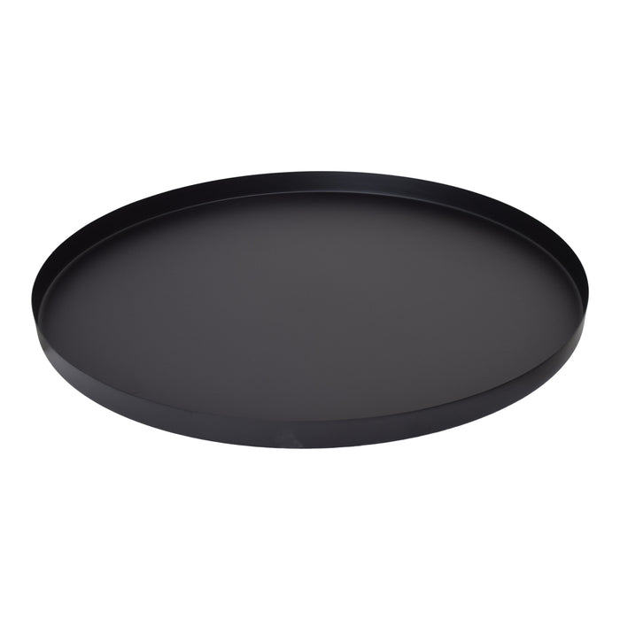LOFT42 Brew Metalen rond Dienblad – Zwart – 60x60