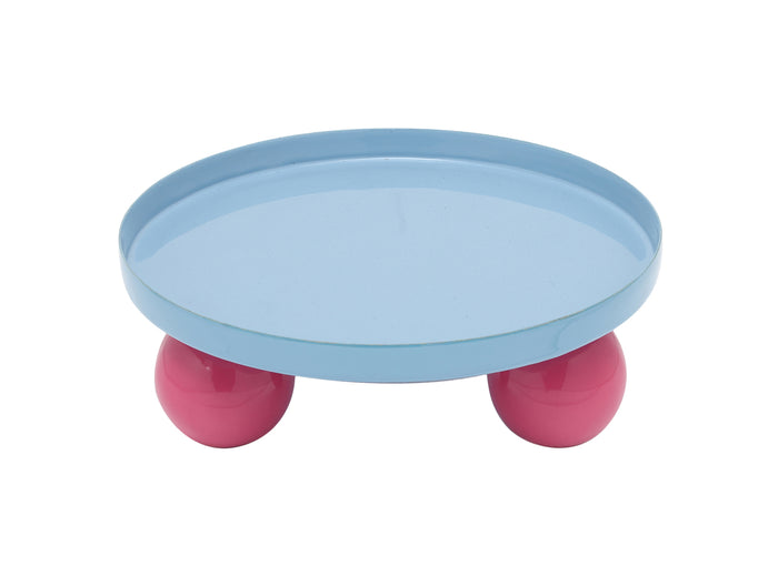 present time - Tray Double Funky Round